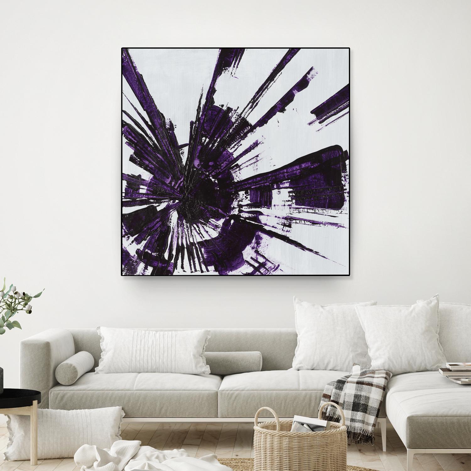 Holiday Festivities III by Daleno Art on GIANT ART - purple abstract