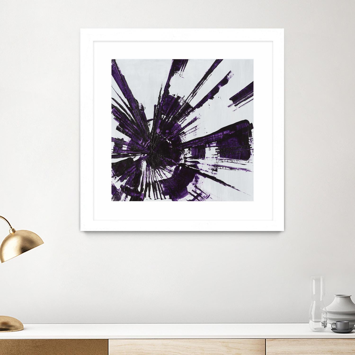 Holiday Festivities III by Daleno Art on GIANT ART - purple abstract