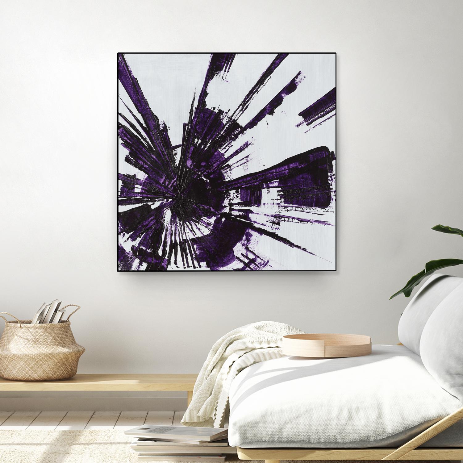 Holiday Festivities III by Daleno Art on GIANT ART - purple abstract