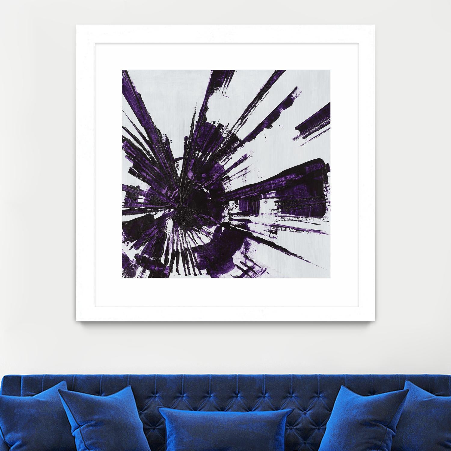 Holiday Festivities III by Daleno Art on GIANT ART - purple abstract