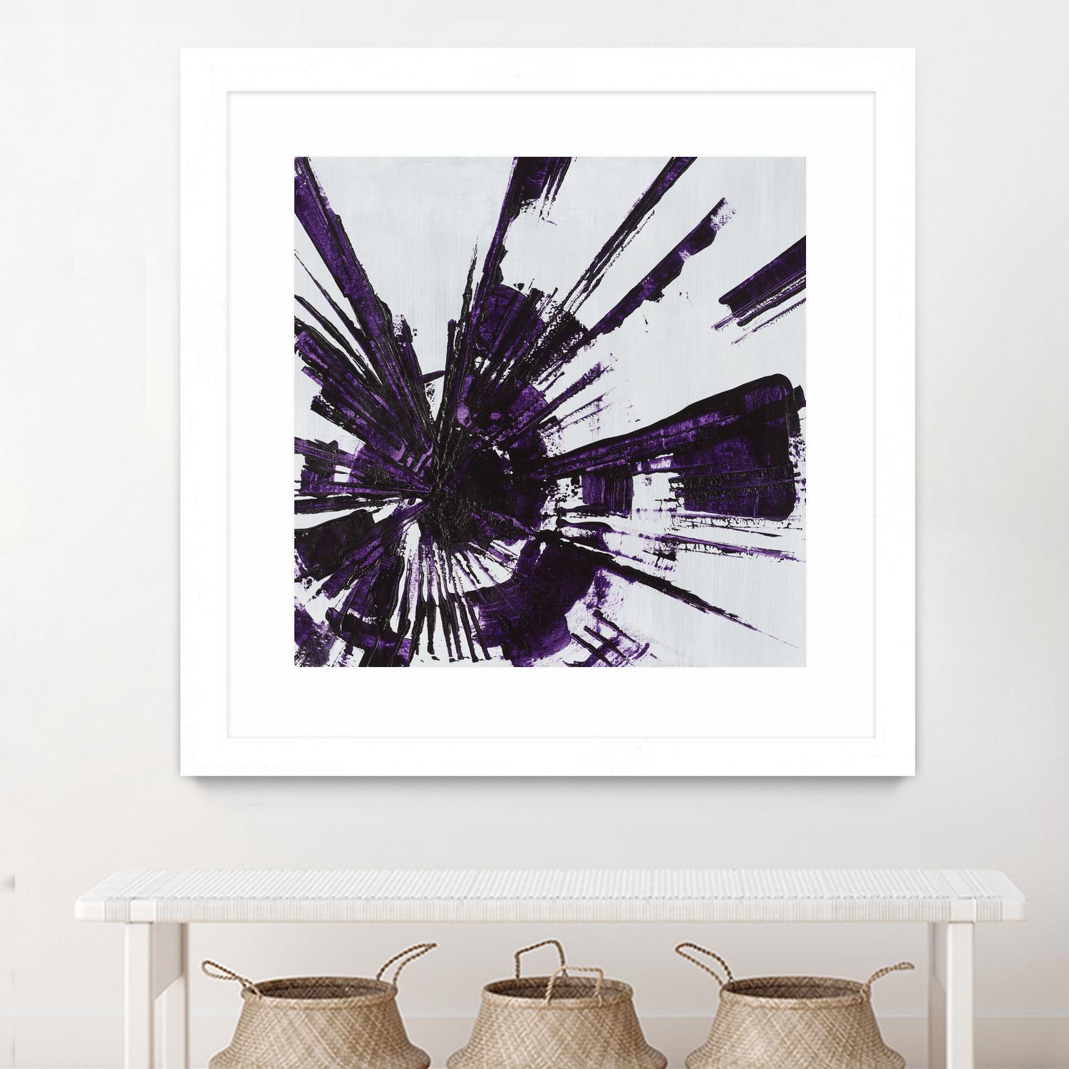 Holiday Festivities III by Daleno Art on GIANT ART - purple abstract