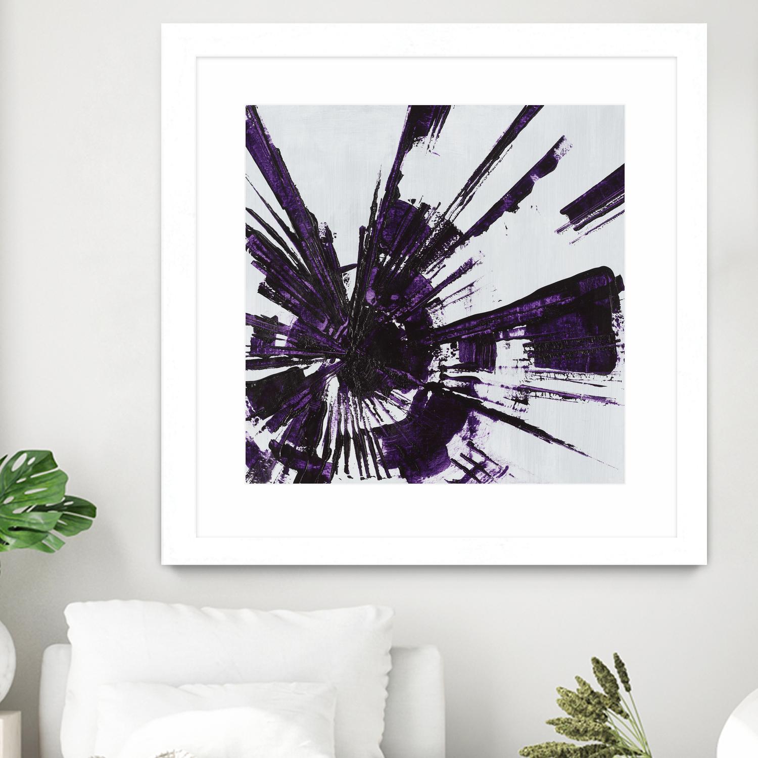 Holiday Festivities III by Daleno Art on GIANT ART - purple abstract