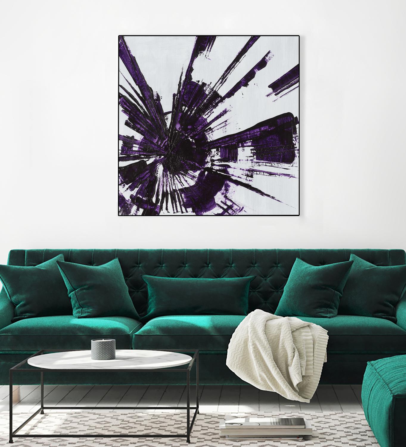 Holiday Festivities III by Daleno Art on GIANT ART - purple abstract