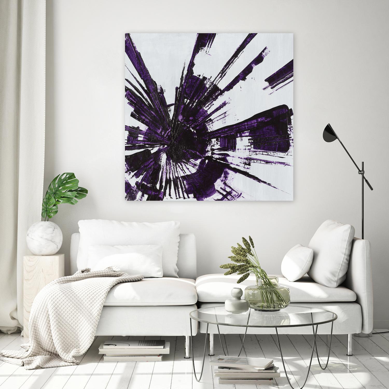 Holiday Festivities III by Daleno Art on GIANT ART - purple abstract