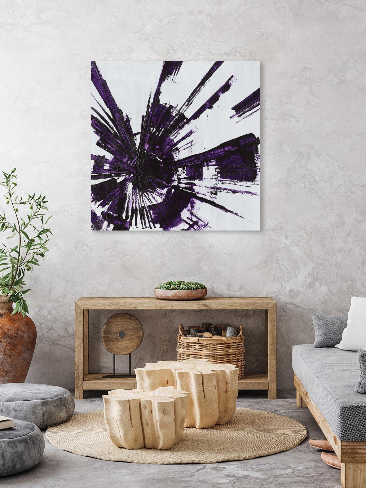 Holiday Festivities III by Daleno Art on GIANT ART - purple abstract