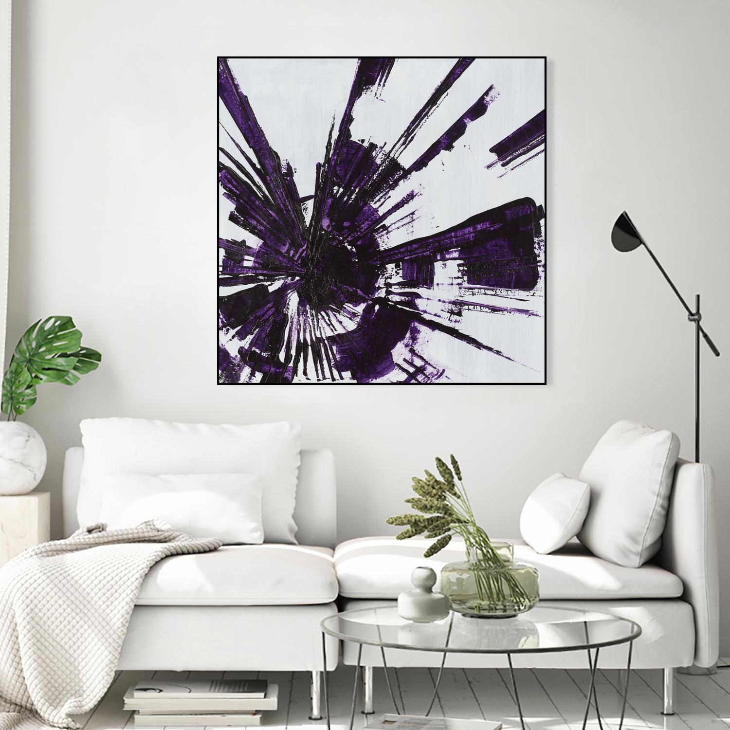 Holiday Festivities III by Daleno Art on GIANT ART - purple abstract