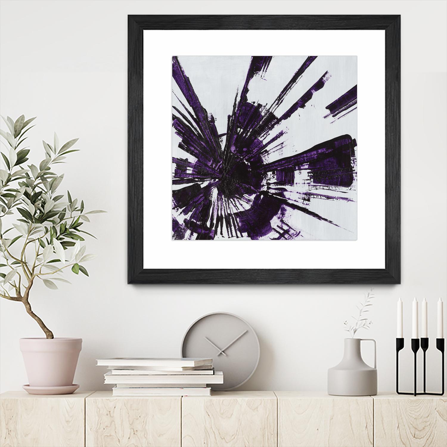 Holiday Festivities III by Daleno Art on GIANT ART - purple abstract