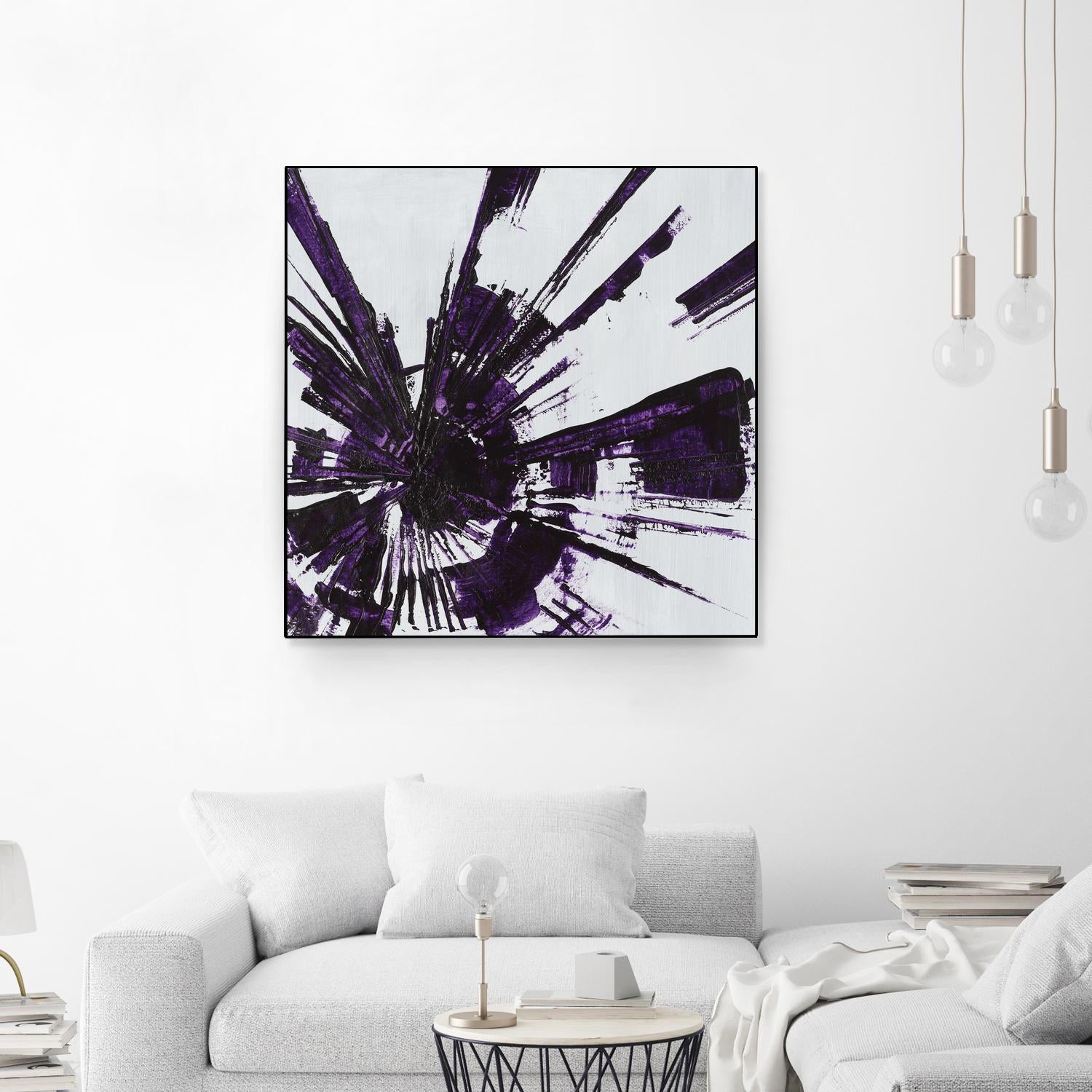 Holiday Festivities III by Daleno Art on GIANT ART - purple abstract