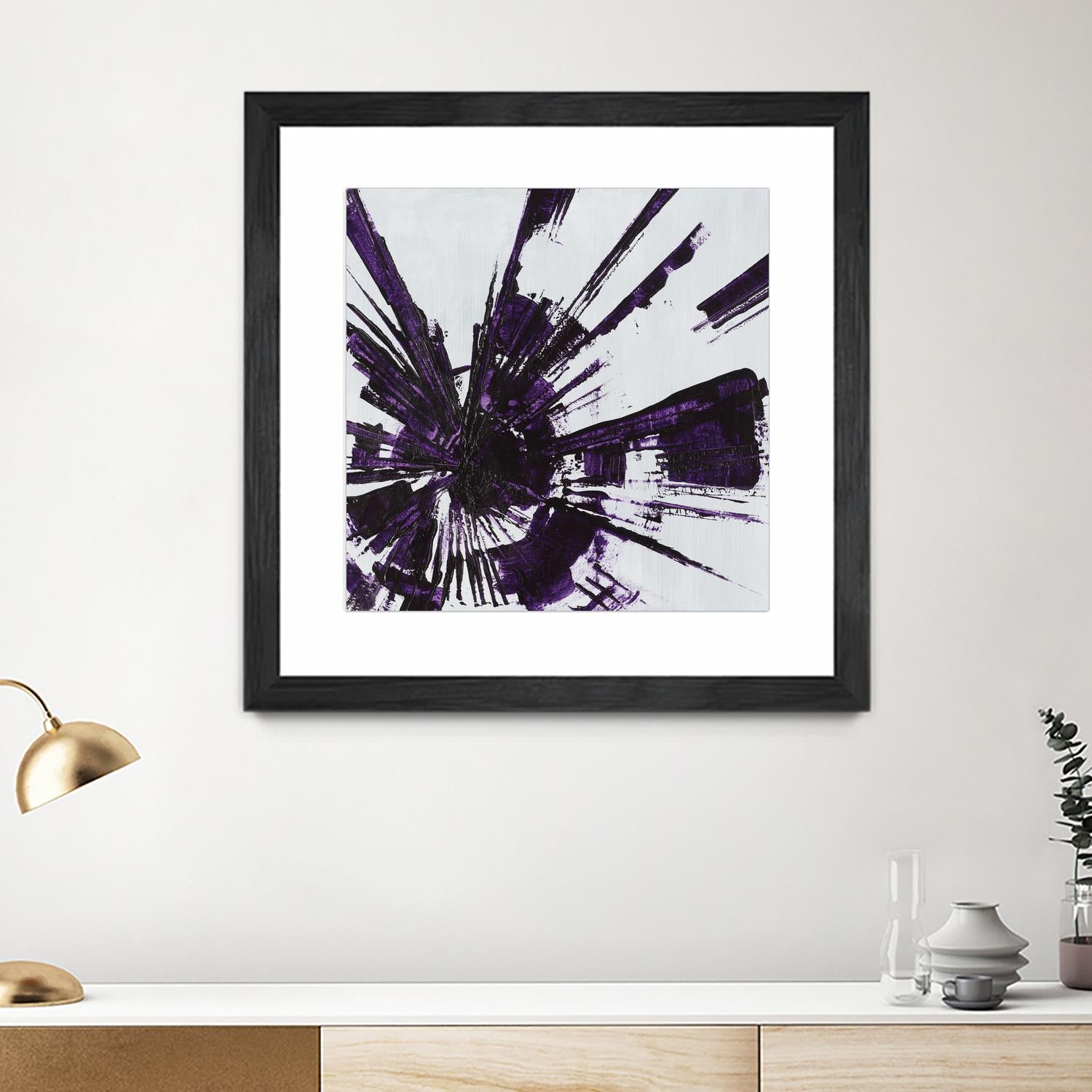 Holiday Festivities III by Daleno Art on GIANT ART - purple abstract