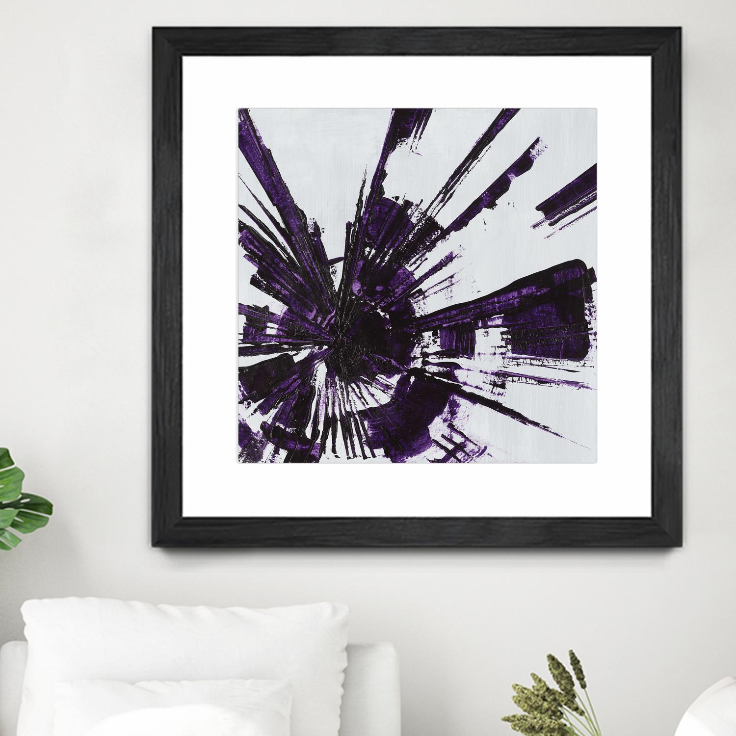 Holiday Festivities III by Daleno Art on GIANT ART - purple abstract