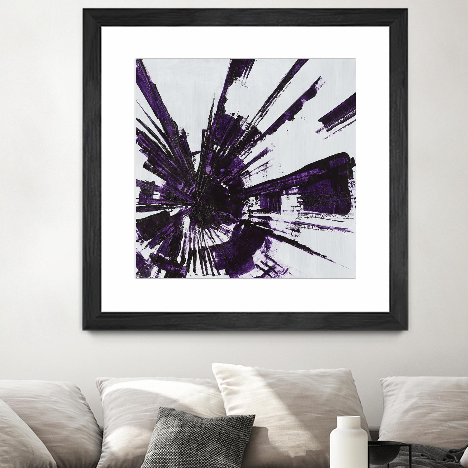 Holiday Festivities III by Daleno Art on GIANT ART - purple abstract