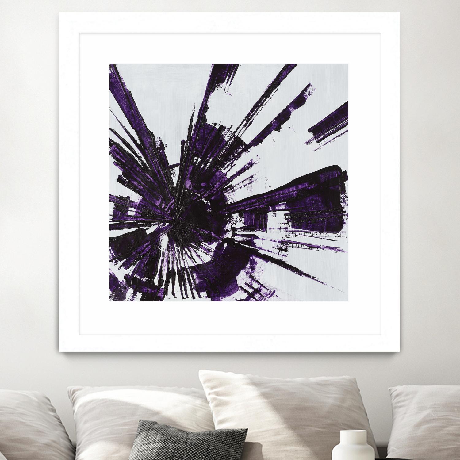 Holiday Festivities III by Daleno Art on GIANT ART - purple abstract