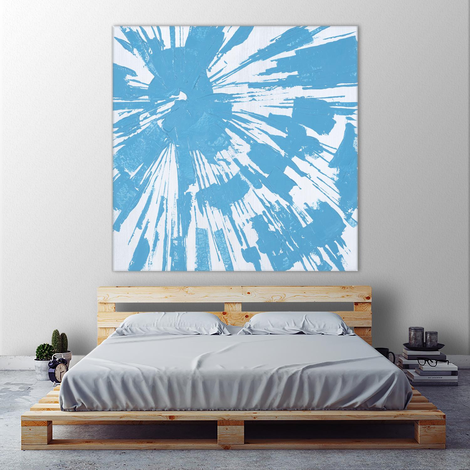 Holiday Festivities IV by Daleno Art on GIANT ART - blue pop art pop art