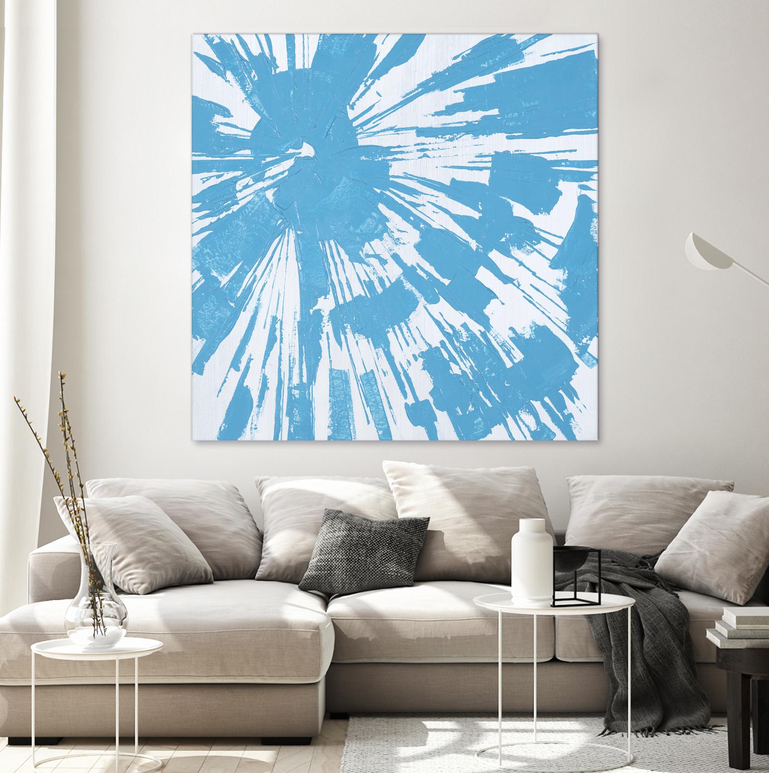 Holiday Festivities IV by Daleno Art on GIANT ART - blue pop art pop art