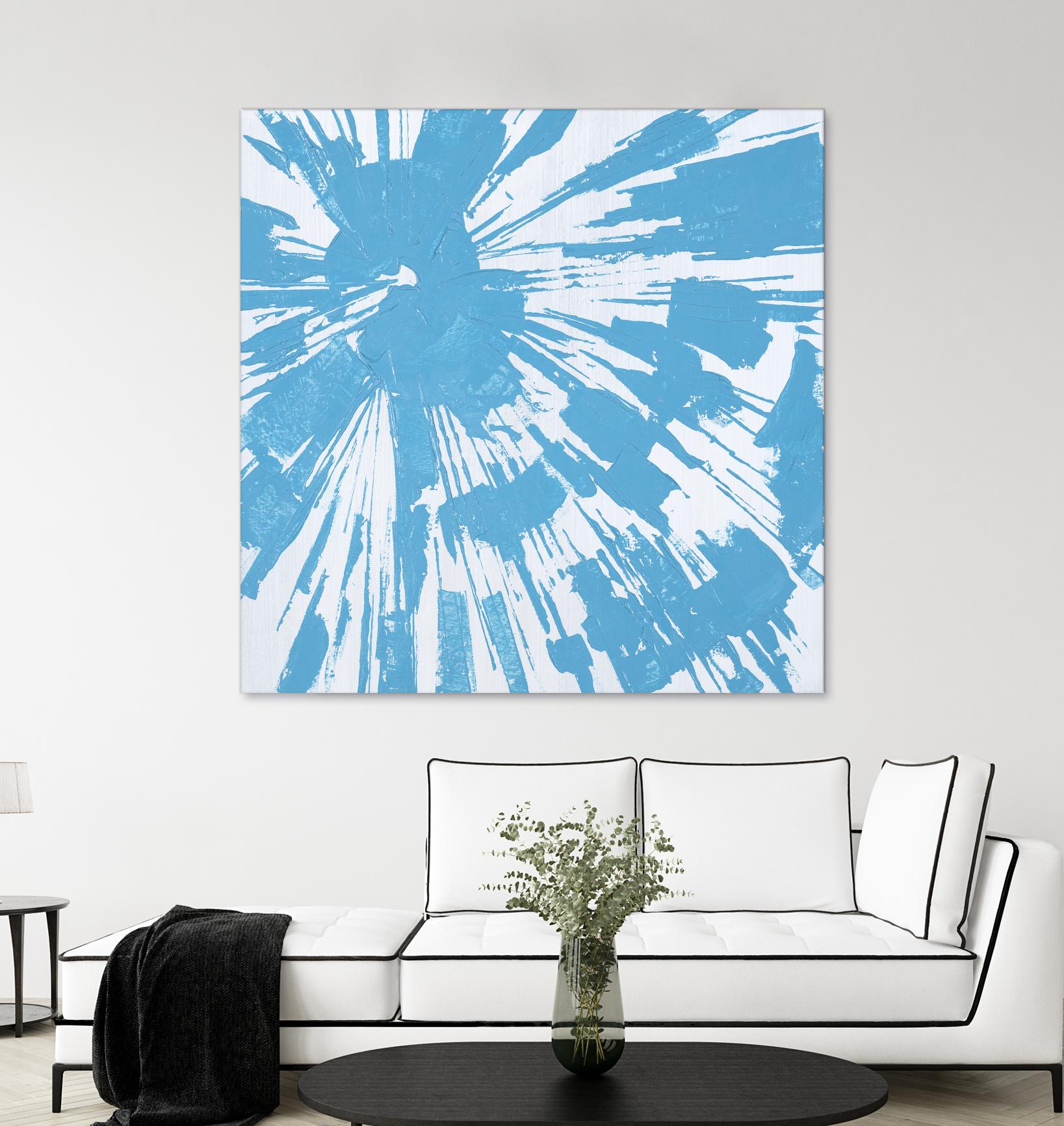 Holiday Festivities IV by Daleno Art on GIANT ART - blue pop art pop art