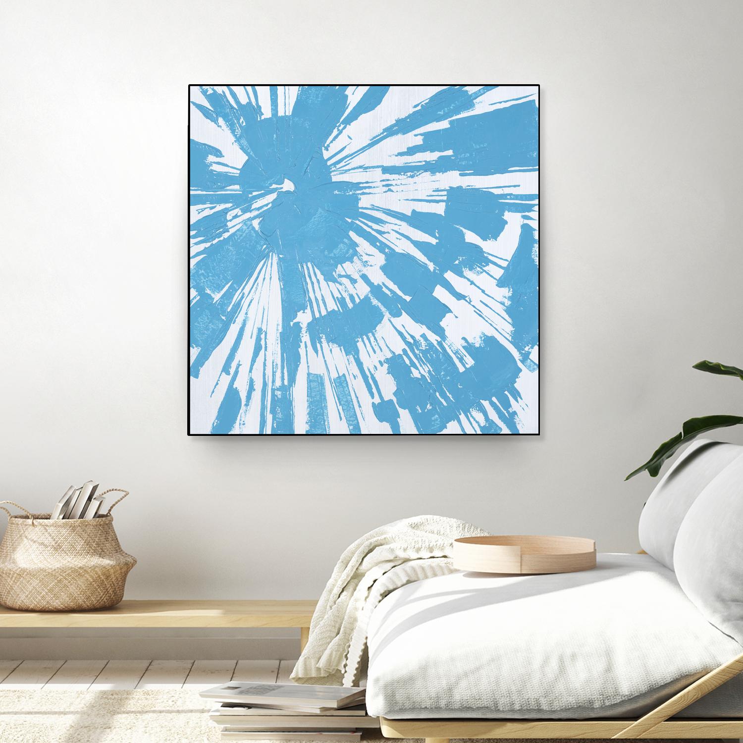 Holiday Festivities IV by Daleno Art on GIANT ART - blue pop art pop art