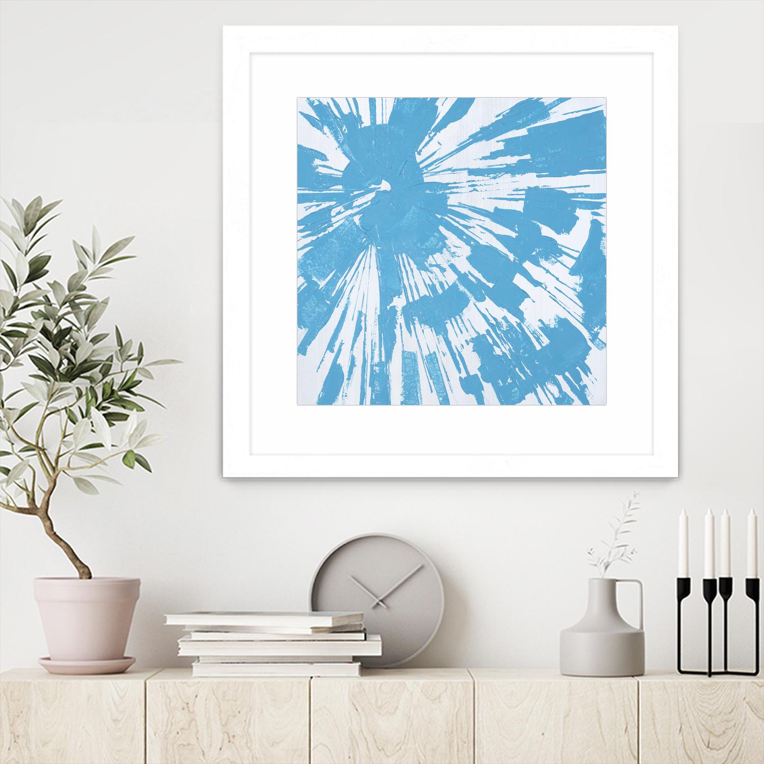 Holiday Festivities IV by Daleno Art on GIANT ART - blue pop art pop art