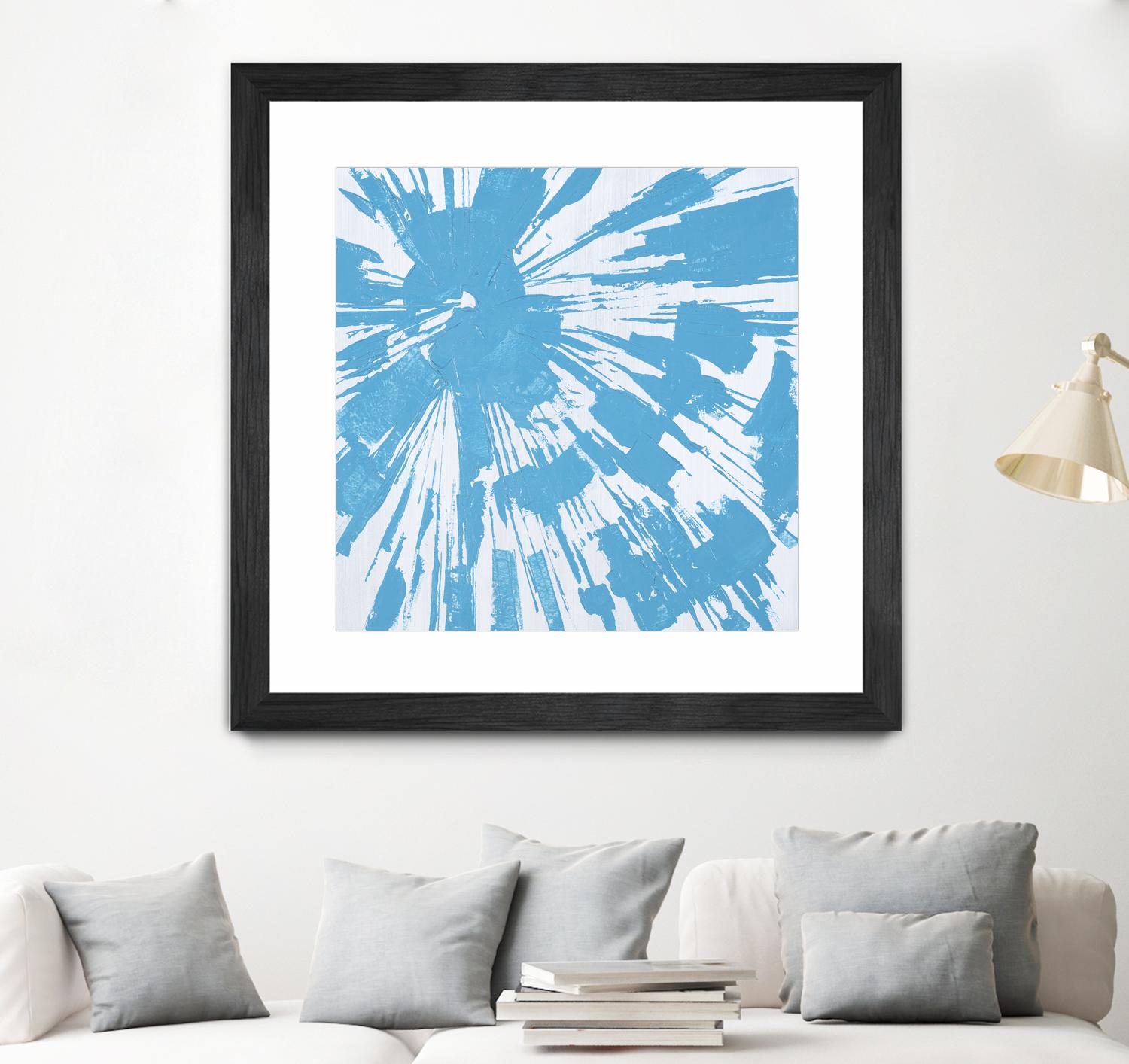 Holiday Festivities IV by Daleno Art on GIANT ART - blue pop art pop art