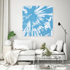 Holiday Festivities IV by Daleno Art on GIANT ART - blue pop art pop art