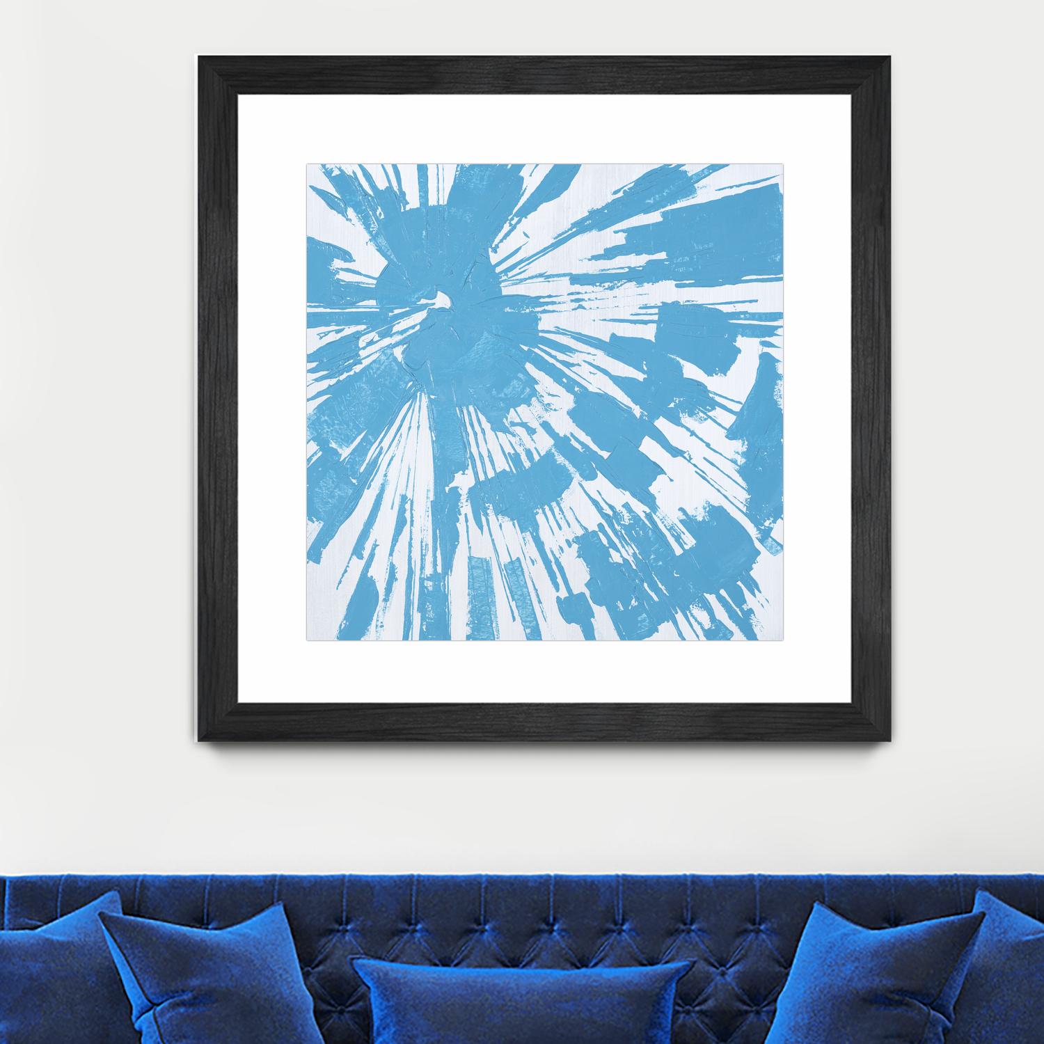 Holiday Festivities IV by Daleno Art on GIANT ART - blue pop art pop art