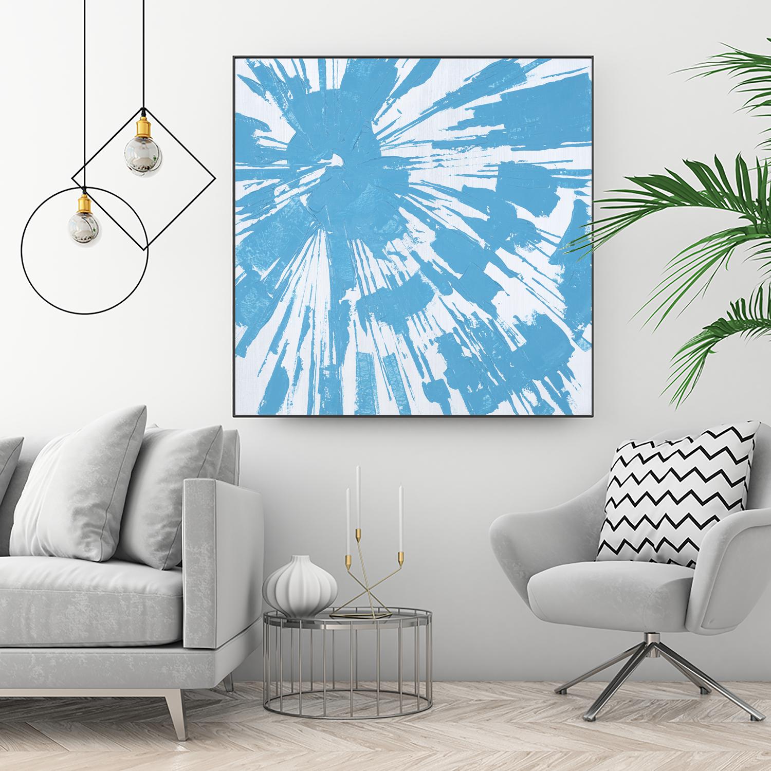 Holiday Festivities IV by Daleno Art on GIANT ART - blue pop art pop art