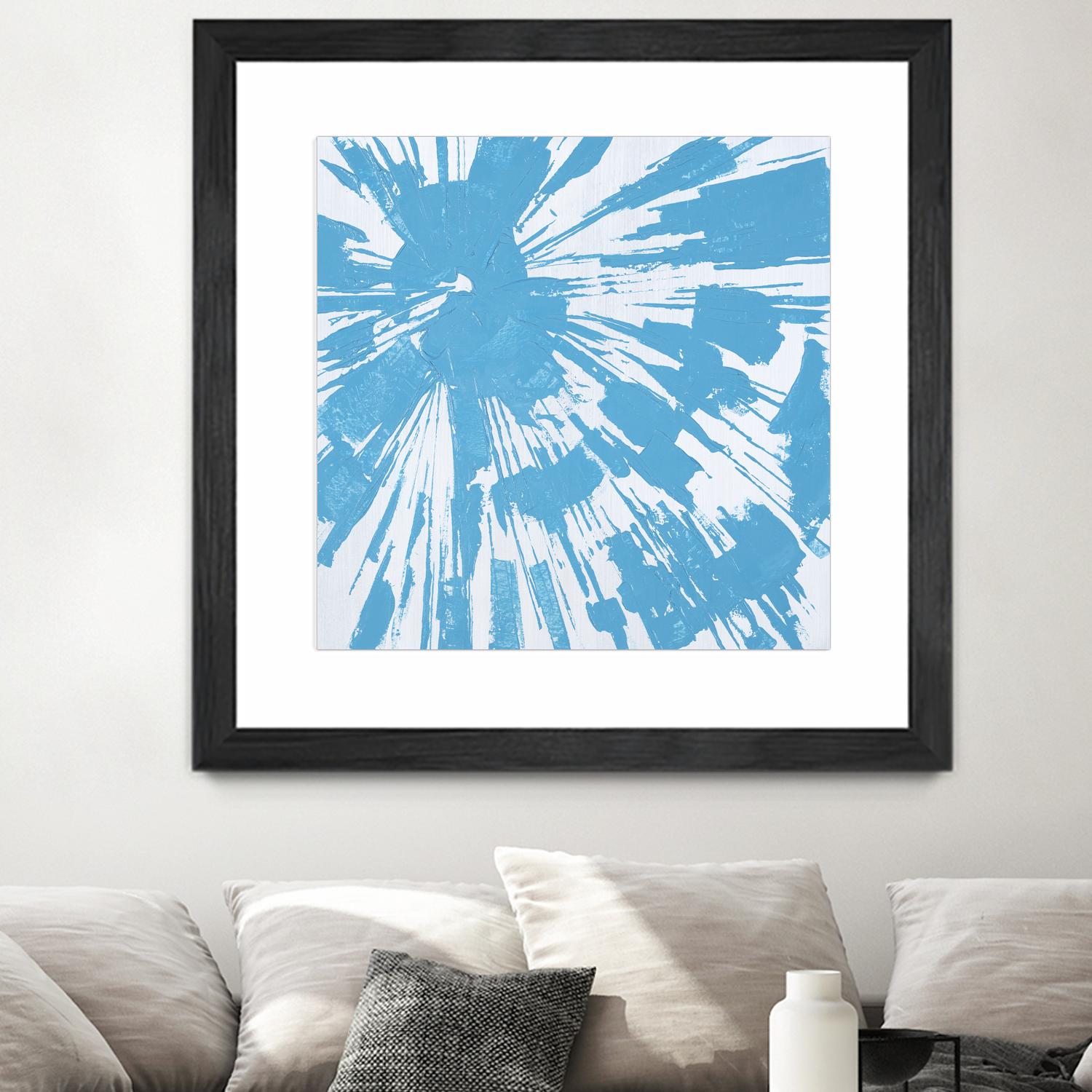 Holiday Festivities IV by Daleno Art on GIANT ART - blue pop art pop art