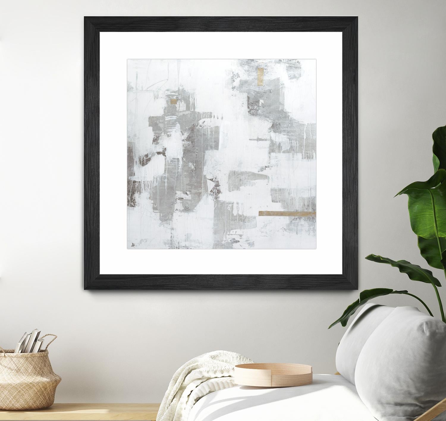 Haloed in Metallic II by Daleno Art on GIANT ART - gold abstract abstract