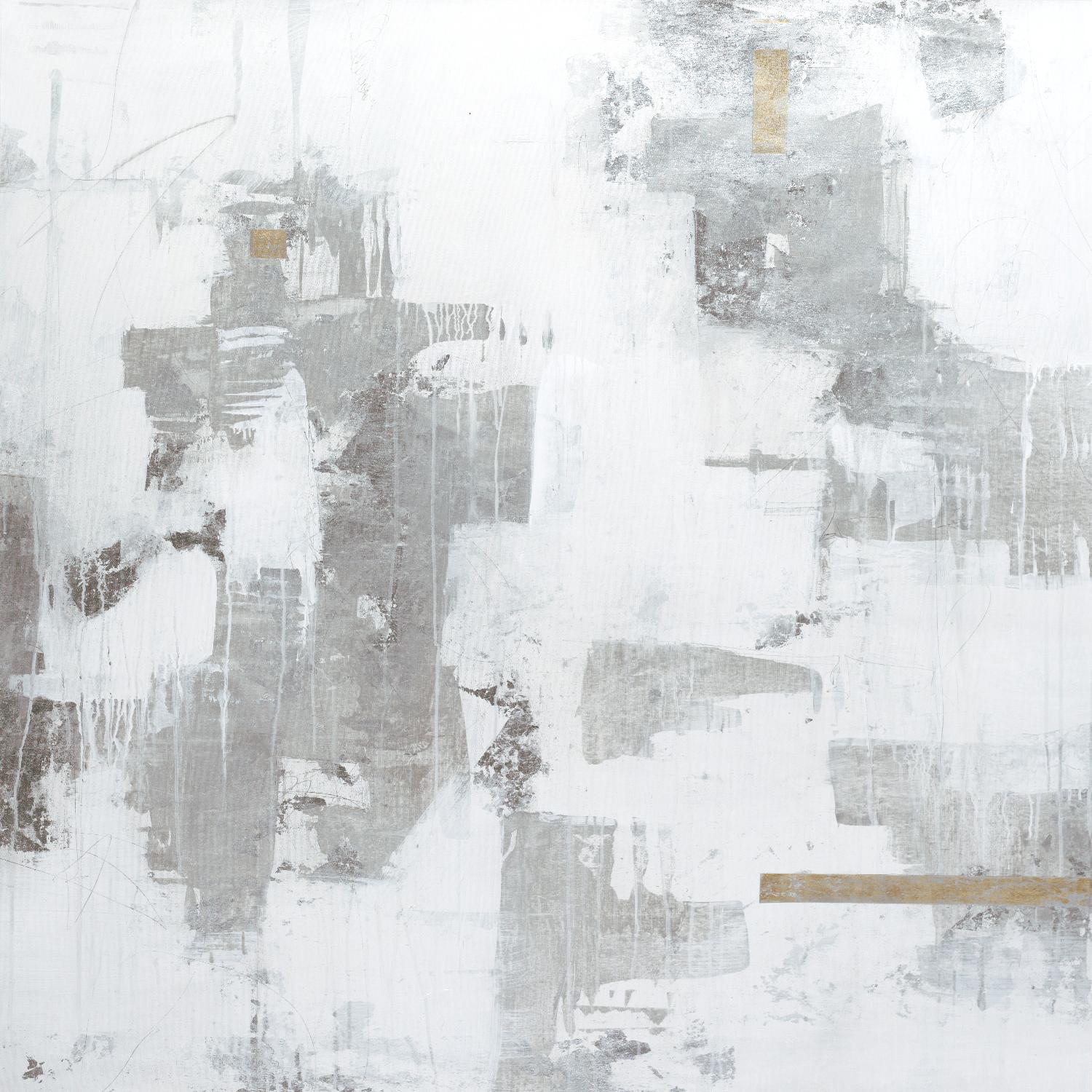 Haloed in Metallic II by Daleno Art on GIANT ART - gold abstract abstract