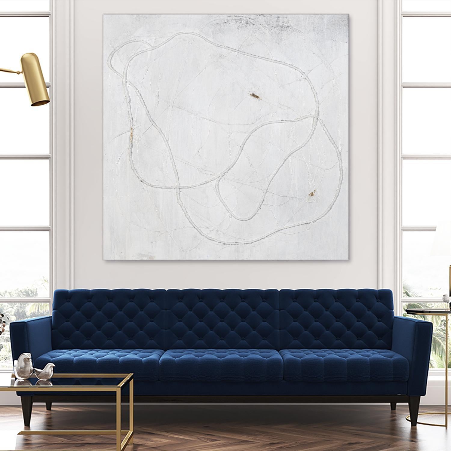 Super Wrangler by Daleno Art on GIANT ART - gold abstract abstrait