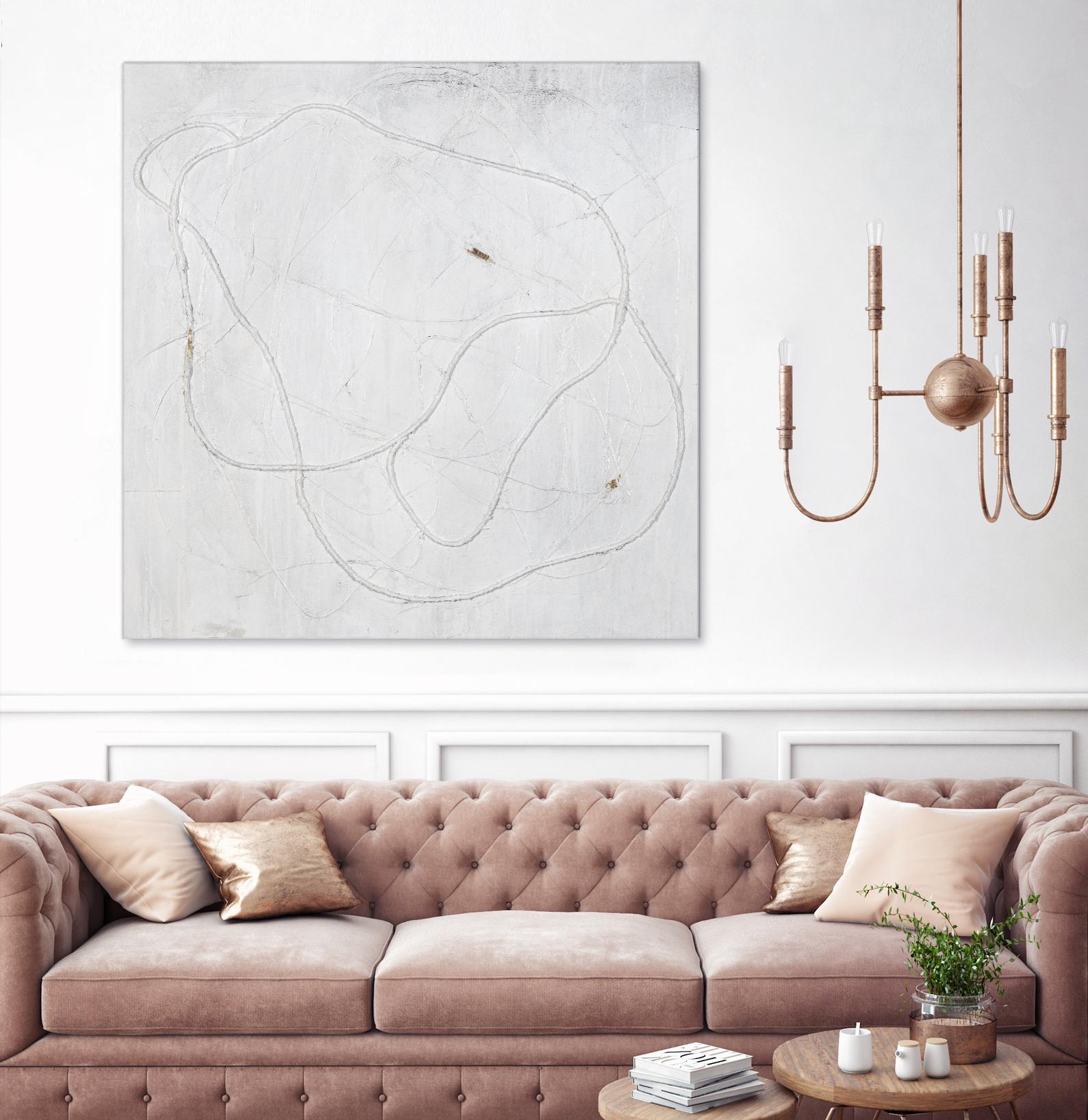 Super Wrangler by Daleno Art on GIANT ART - gold abstract abstrait