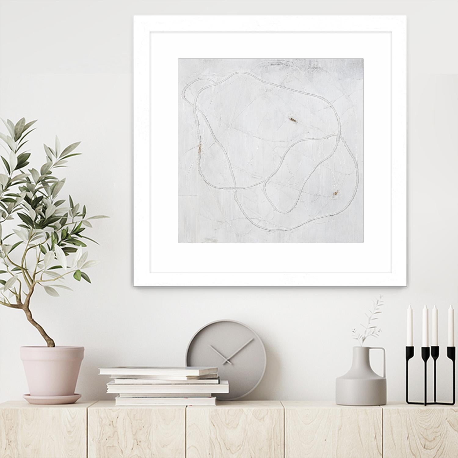 Super Wrangler by Daleno Art on GIANT ART - gold abstract abstrait