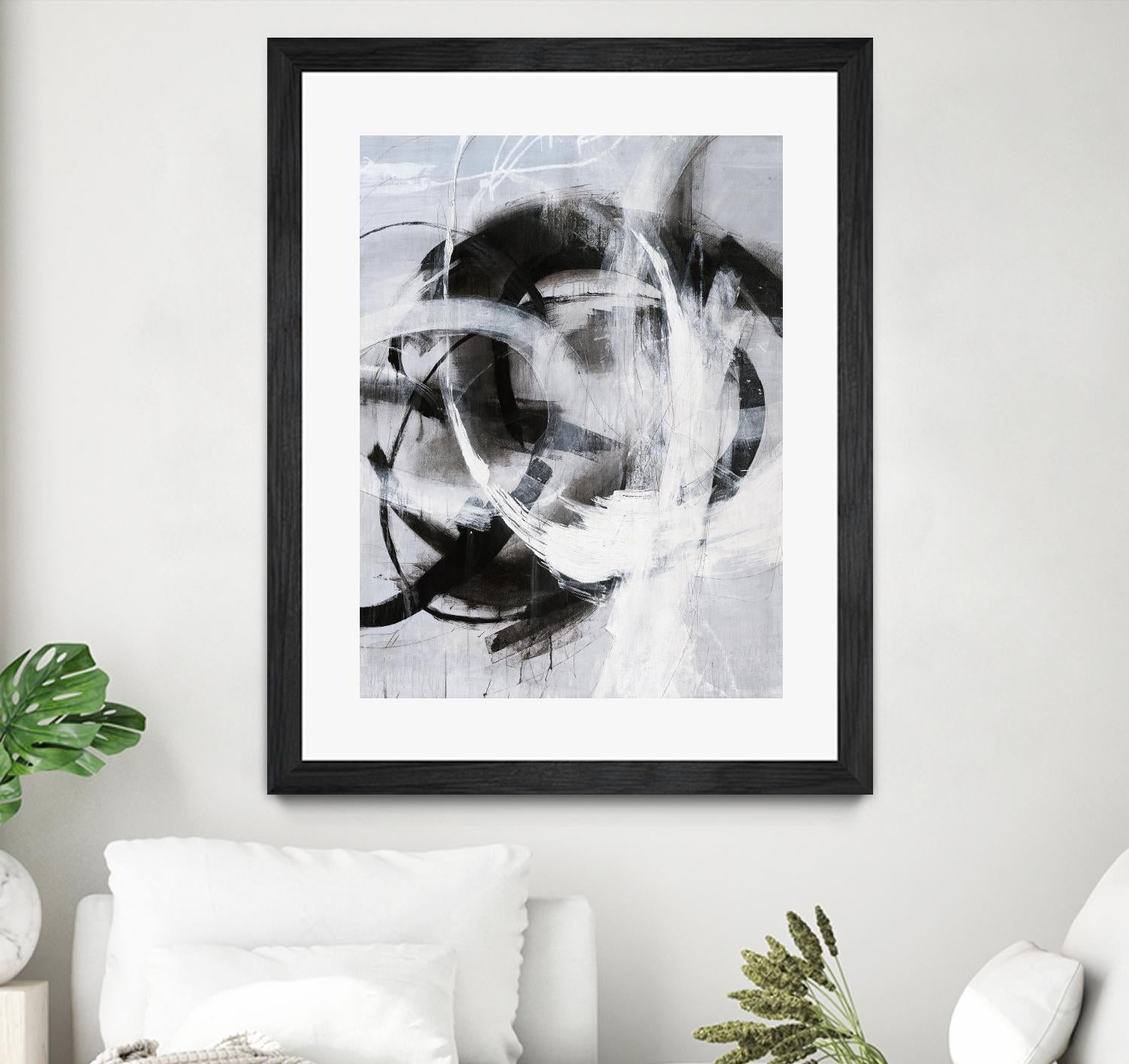 No Turning Radius by Daleno Art on GIANT ART - white abstract