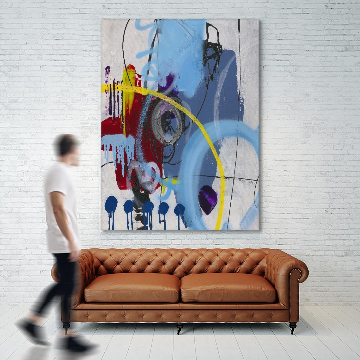 Live for the Applause I by Daleno Art on GIANT ART - abstract