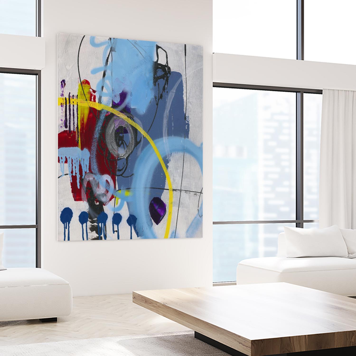 Live for the Applause I by Daleno Art on GIANT ART - abstract