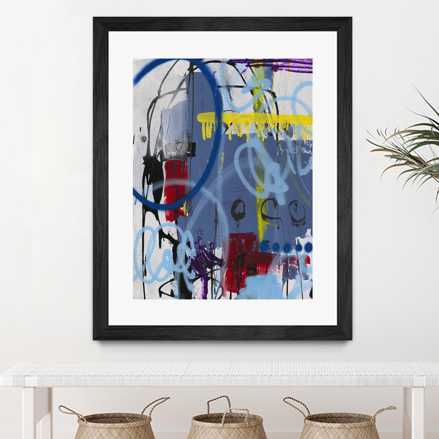 Live for the Applause II by Daleno Art on GIANT ART - red abstract