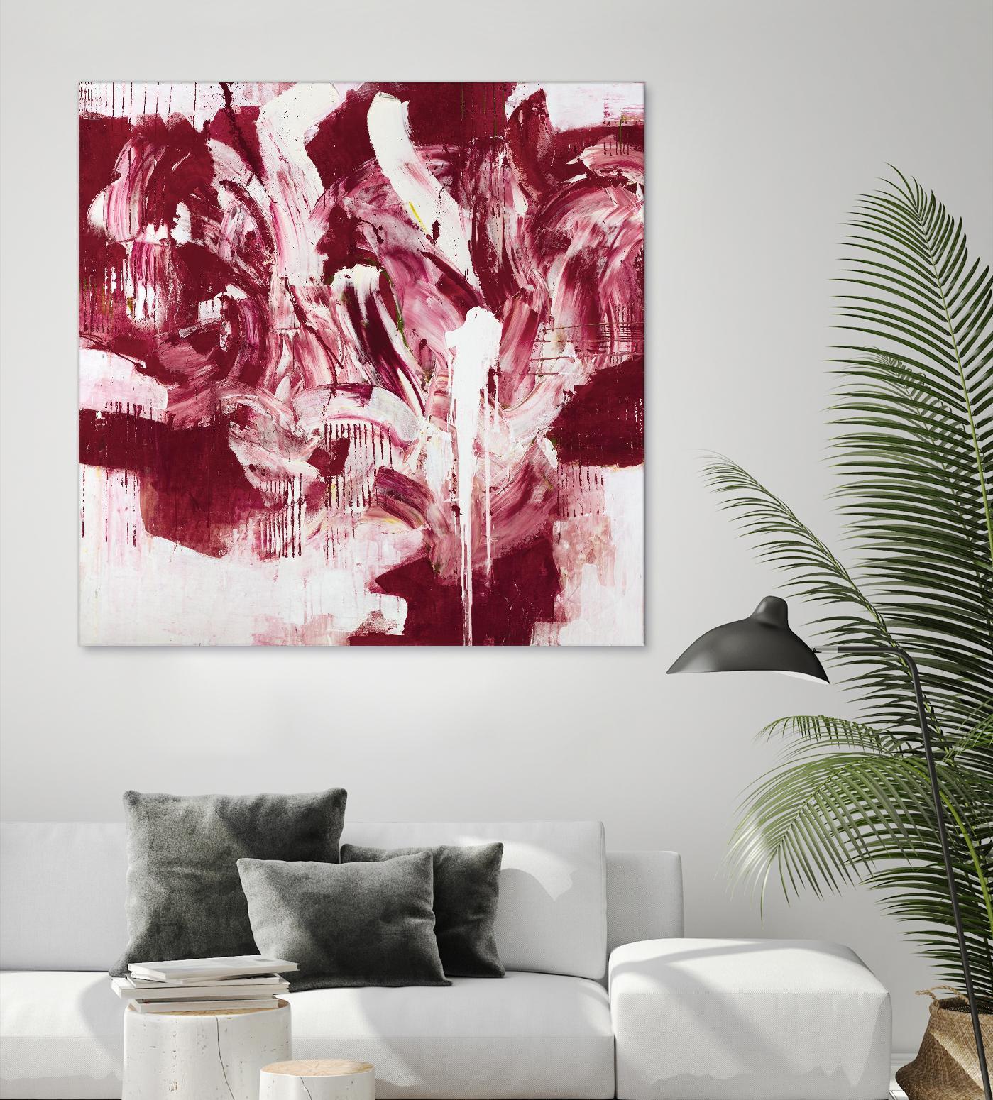 Shirley Shake by Daleno Art on GIANT ART - red abstract abstrait