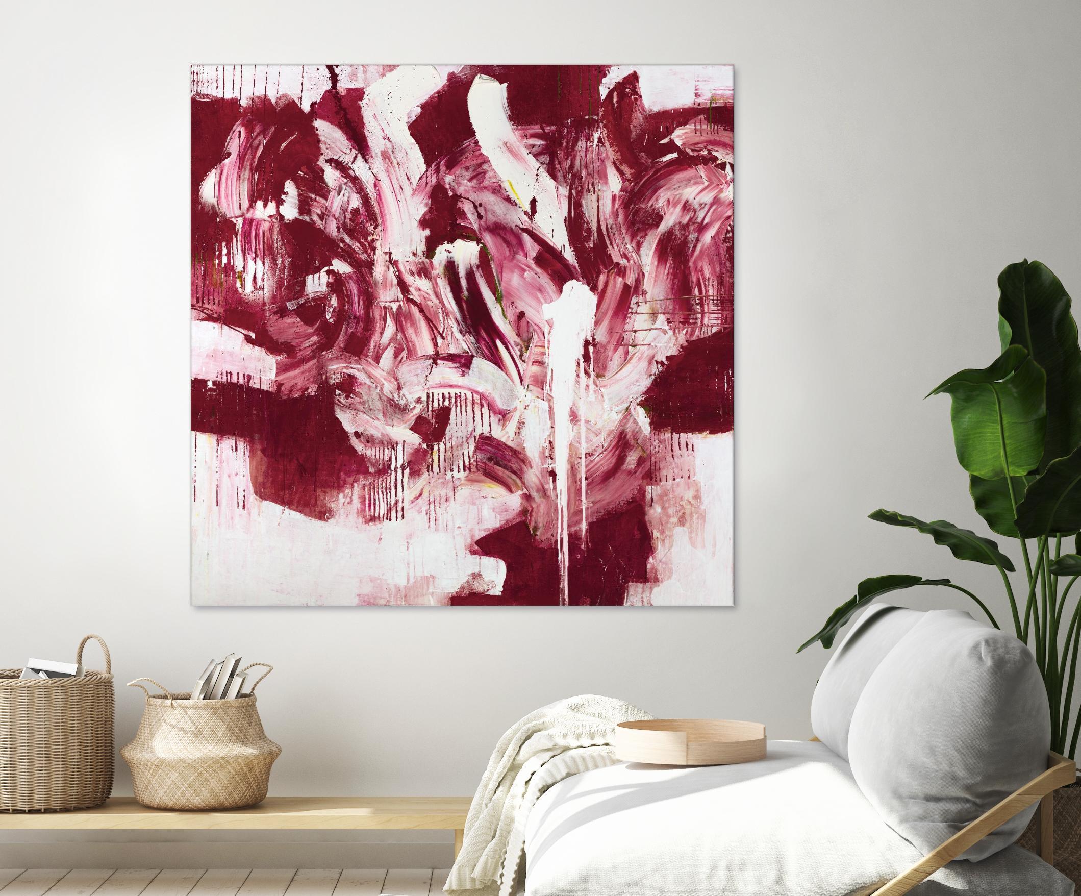 Shirley Shake by Daleno Art on GIANT ART - red abstract abstrait