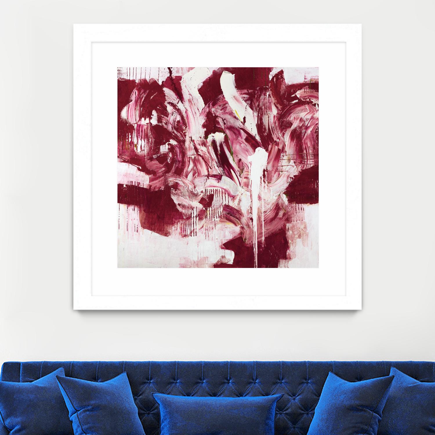 Shirley Shake by Daleno Art on GIANT ART - red abstract abstrait