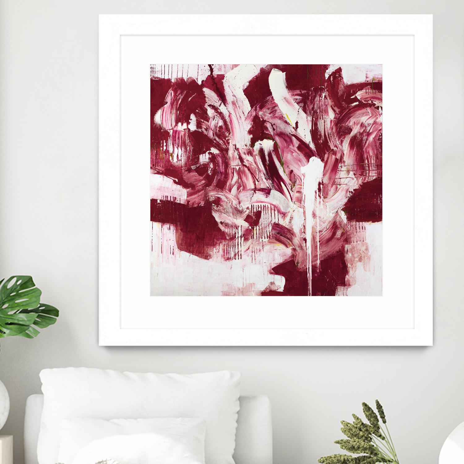 Shirley Shake by Daleno Art on GIANT ART - red abstract abstrait