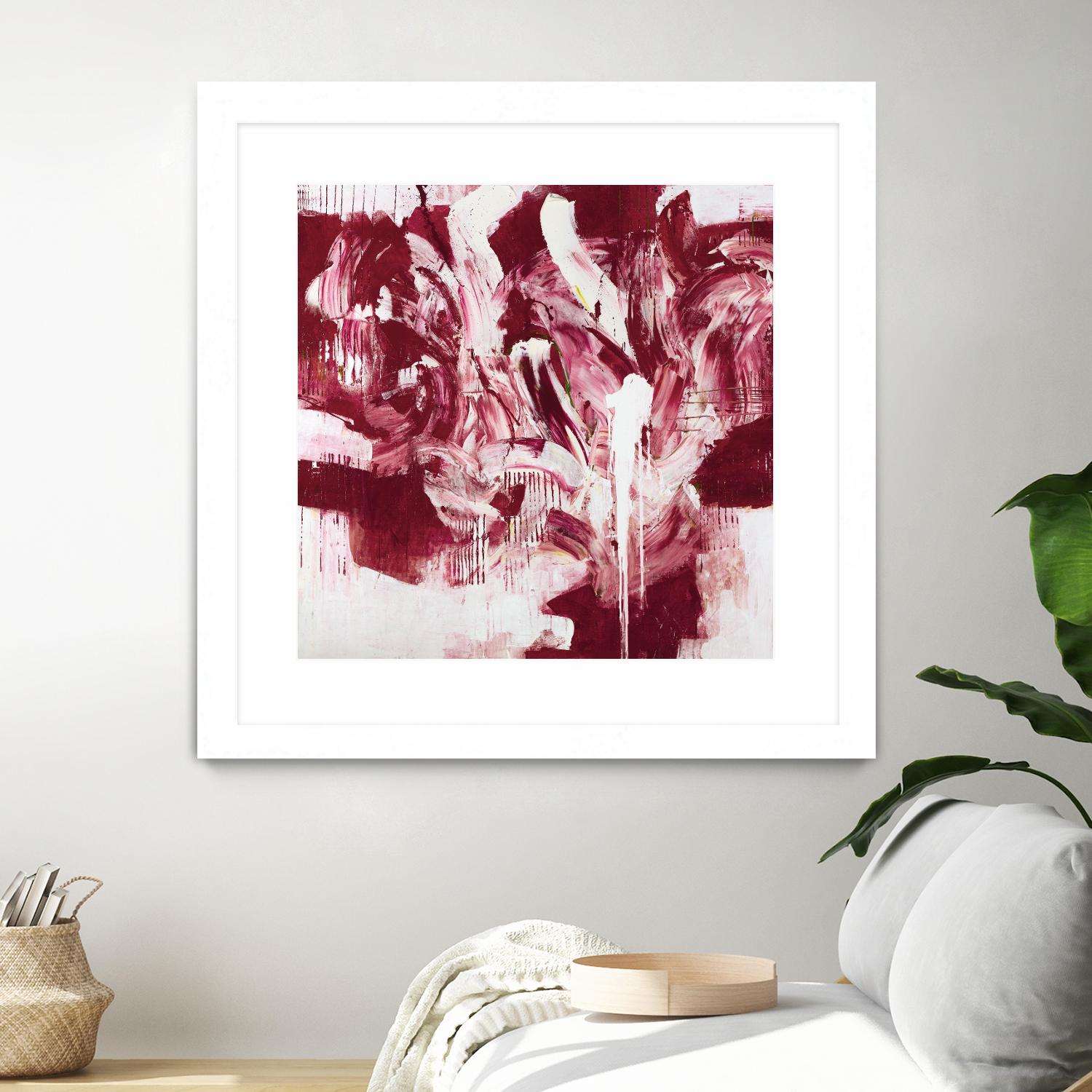 Shirley Shake by Daleno Art on GIANT ART - red abstract abstrait