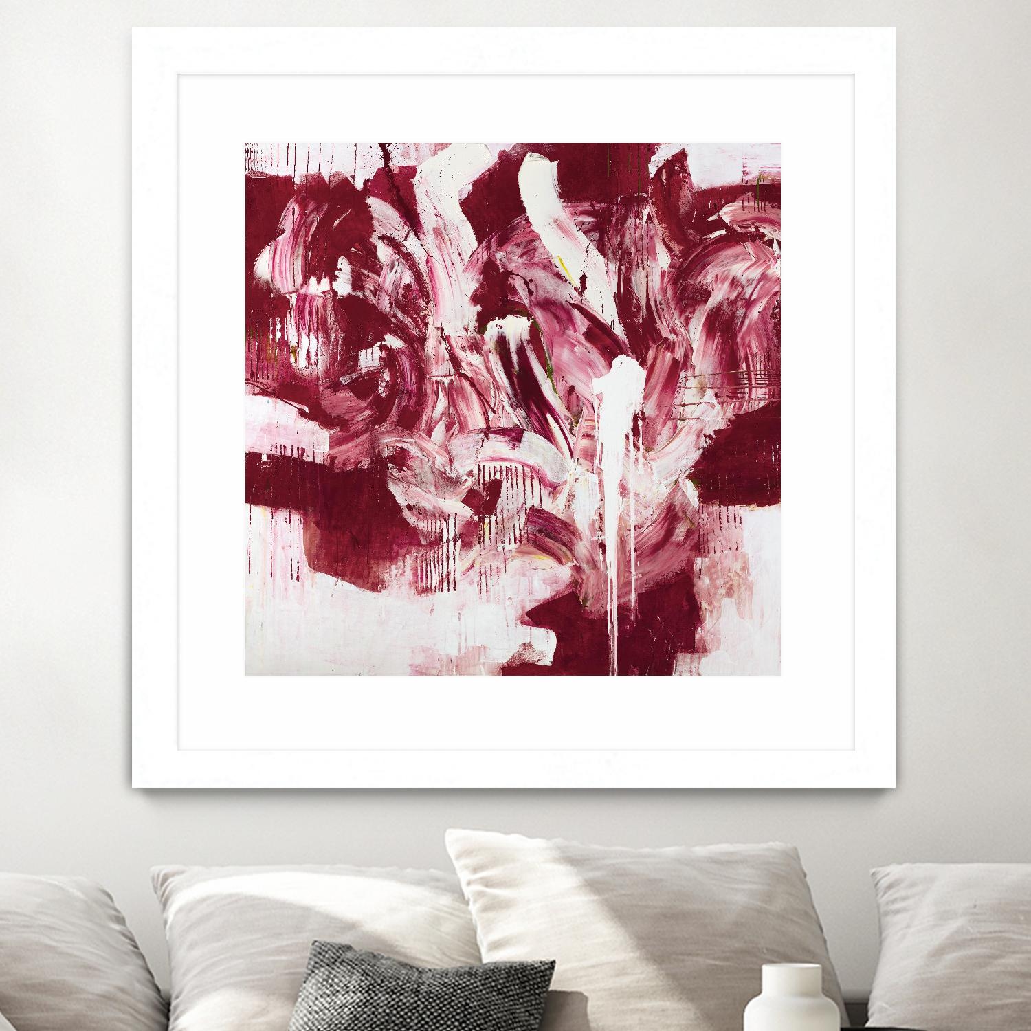 Shirley Shake by Daleno Art on GIANT ART - red abstract abstrait