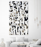 Strapped II by Daleno Art on GIANT ART - beige abstract abstrait