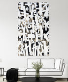 Strapped II by Daleno Art on GIANT ART - beige abstract abstrait