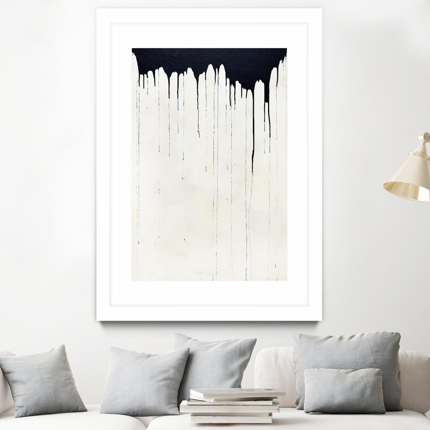 Iced Macchiato by Daleno Art on GIANT ART - white abstract