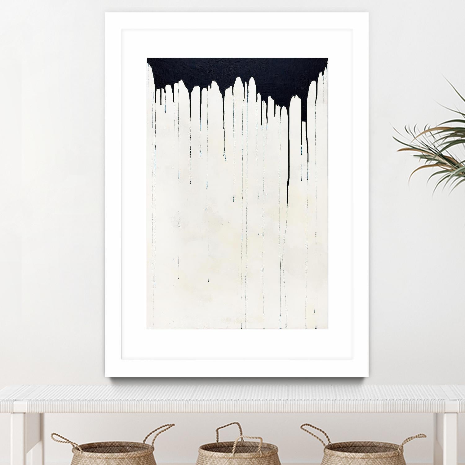 Iced Macchiato by Daleno Art on GIANT ART - white abstract