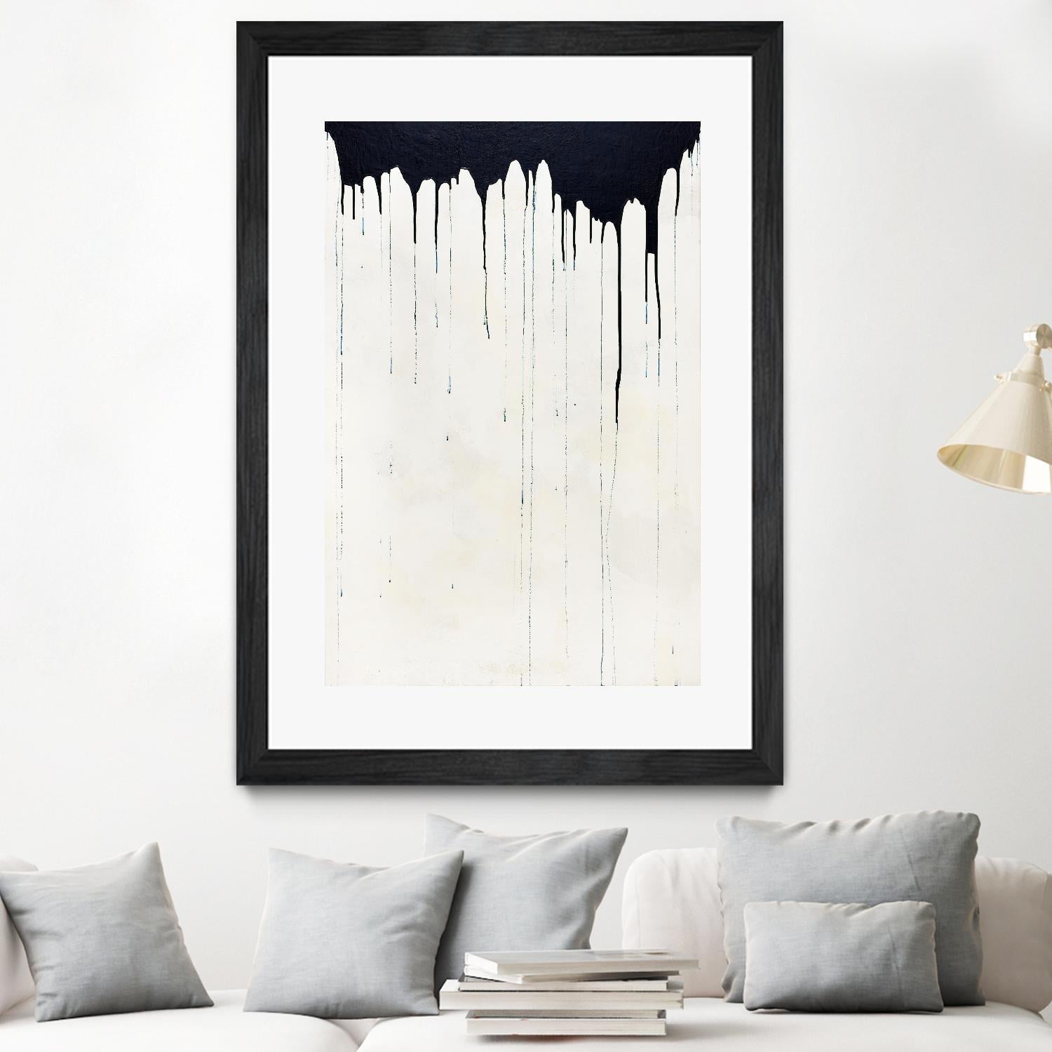 Iced Macchiato by Daleno Art on GIANT ART - white abstract