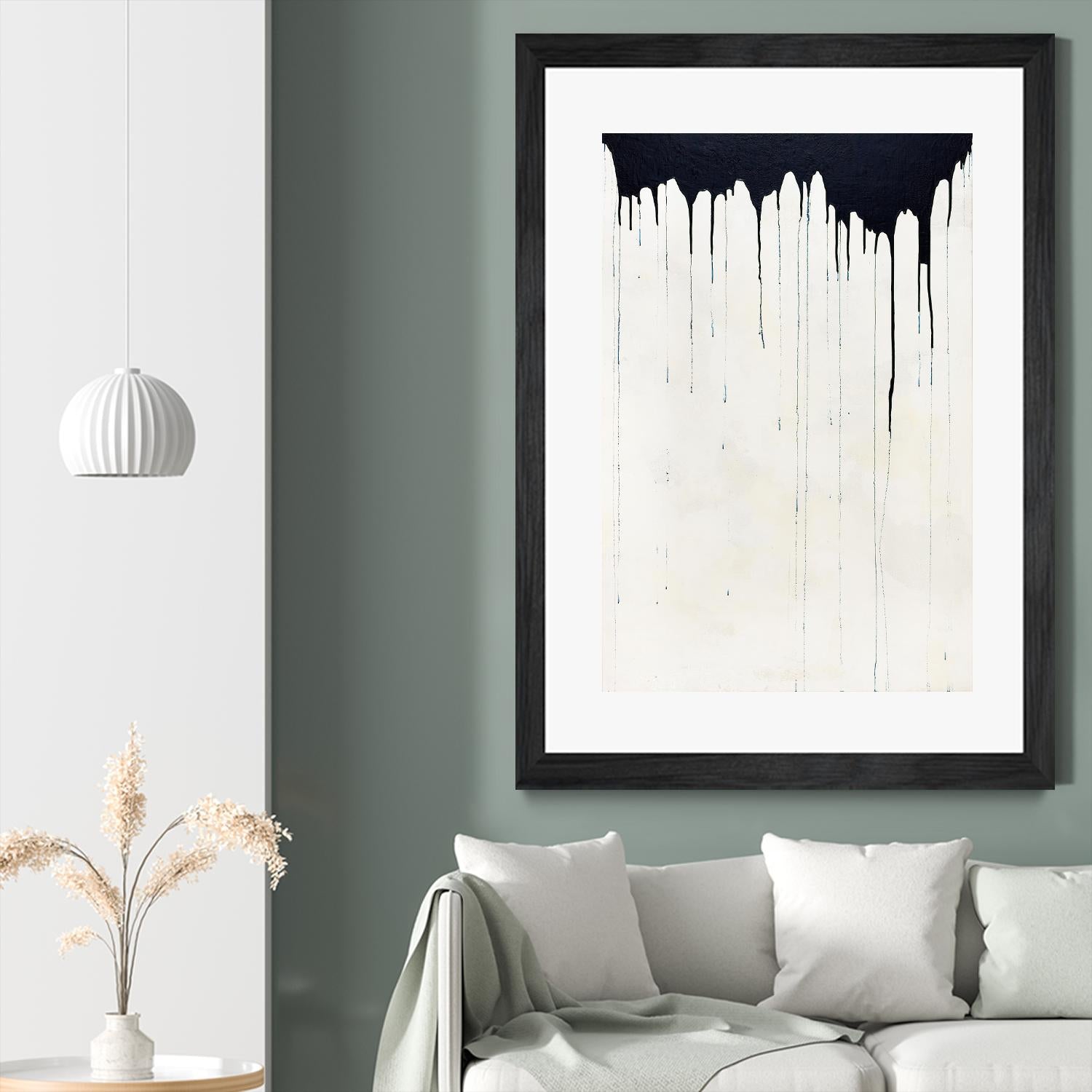 Iced Macchiato by Daleno Art on GIANT ART - white abstract