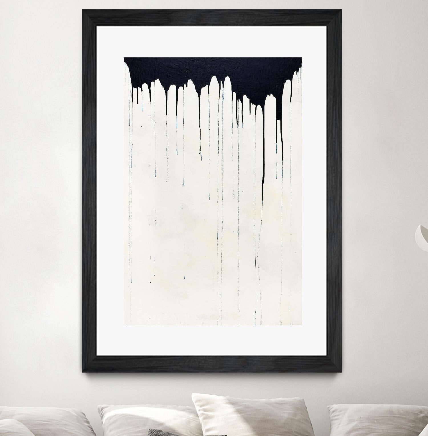 Iced Macchiato by Daleno Art on GIANT ART - white abstract