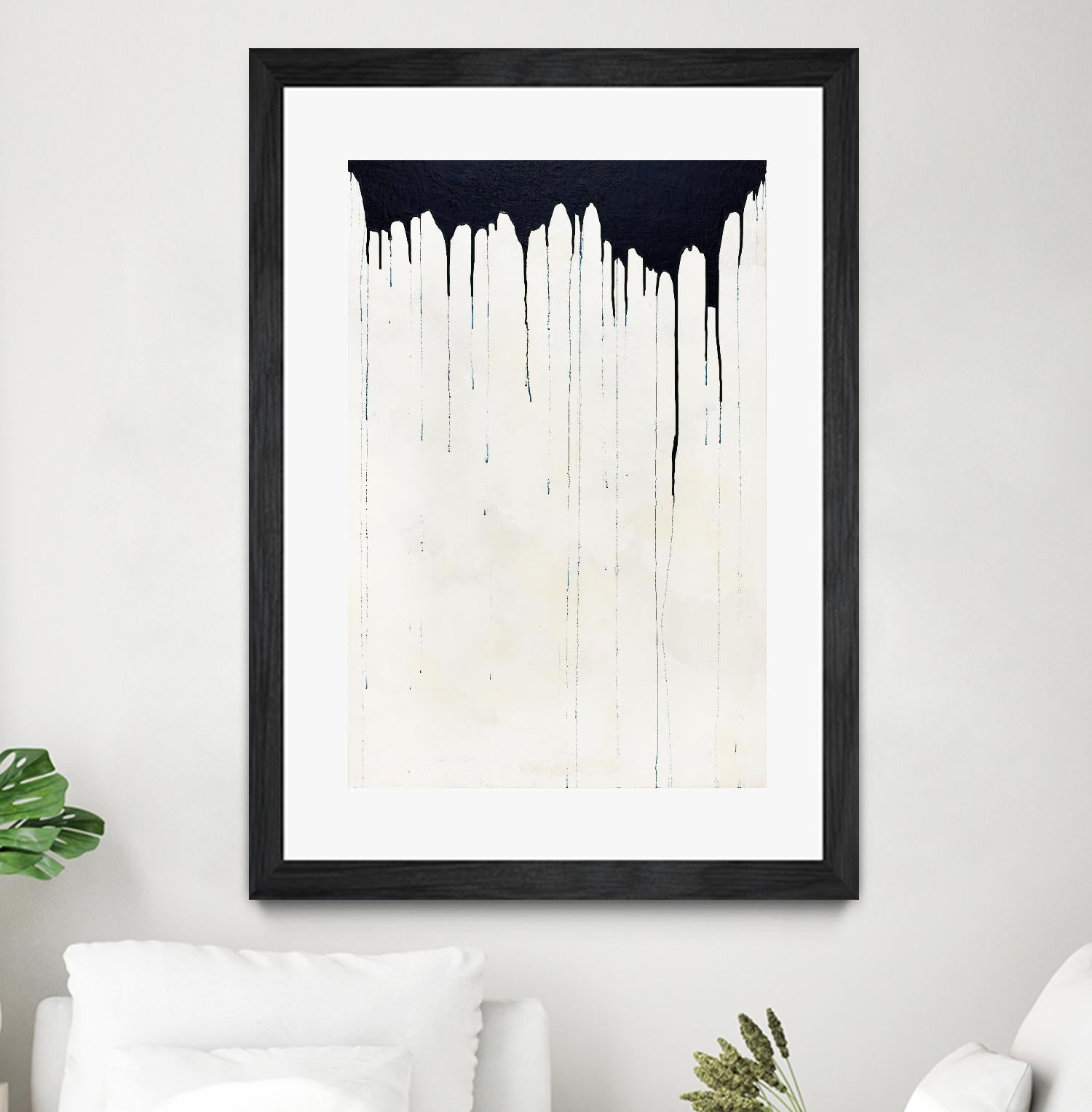 Iced Macchiato by Daleno Art on GIANT ART - white abstract