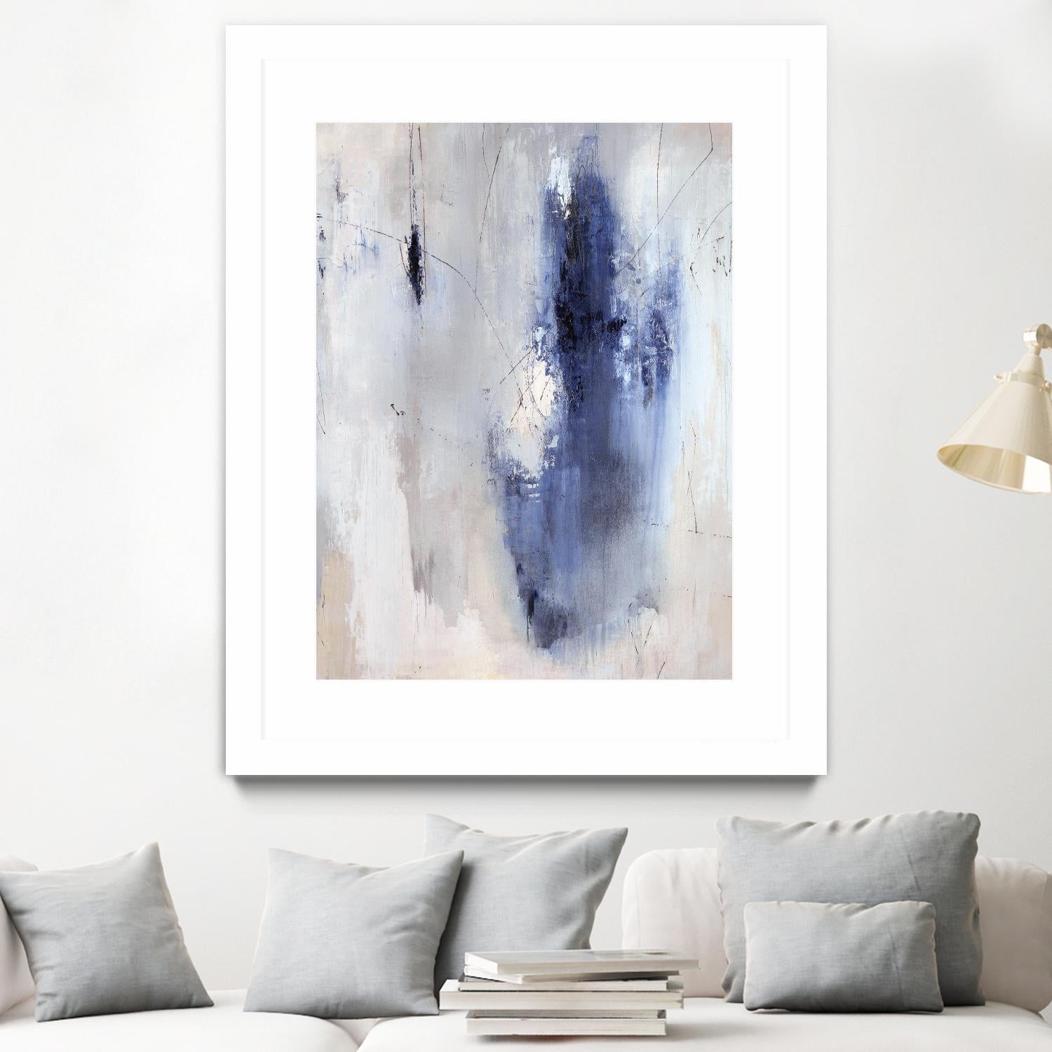 Jaywalkers by Daleno Art on GIANT ART - blue  abstract